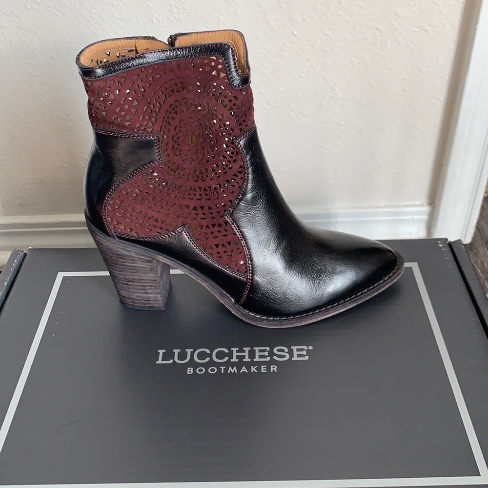 Lucchese Tara Pointed Toe Booty